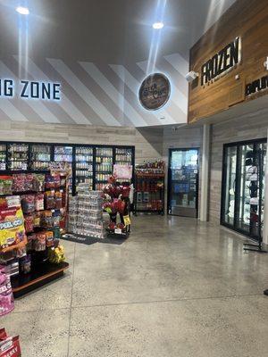 Clean and they have a beer cave.