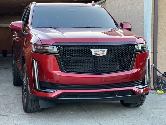 2024 Escalade came in for some ceramic window tint protection