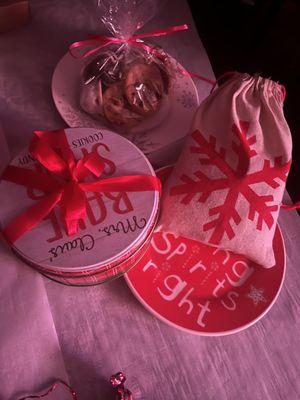 Purchased Items to put my homemade cookies on as GIFTS