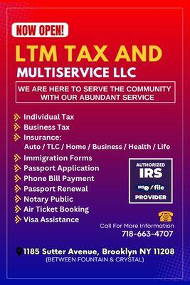 LTM Tax and Multi Service