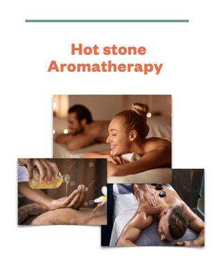Hot stone aromatherapy