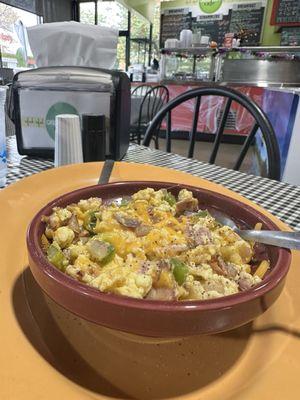 That's one terrific Denver two egg omelette before you. Great start to your day.