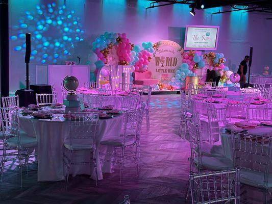 The Chameleon Event Space