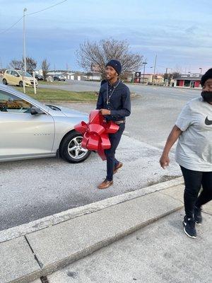 Thanks for putting my niece in a ride!!!