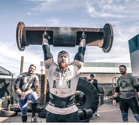 Strongman Training / Strength Camps / California's Strongest Man Competition
6 Professional Strongman Competitors