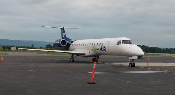 ViaAir's plane parked at SHD