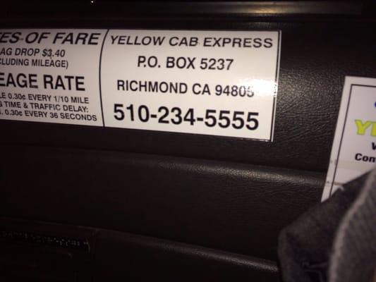 Yellow Cab Express