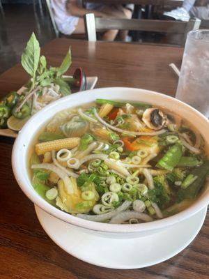 Delicious vegan pho!