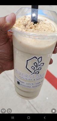 Chocolate peanut butter smoothie