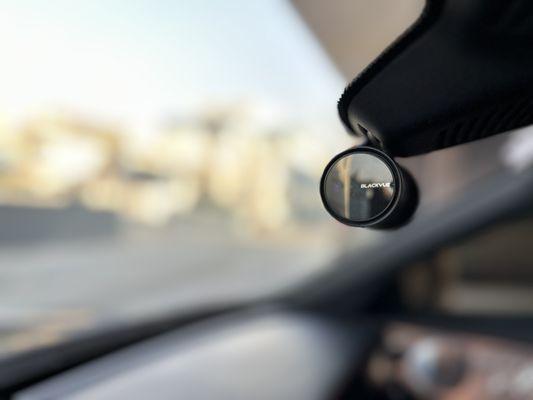 BlackVue DR590X-1CH in a 2020 Mercedes Benz C63S Convertible