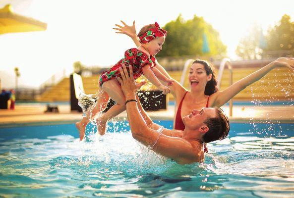 Families are always JOYFUL after their pool has been remodeled by Pool DoctoRx and swim ready for summer!