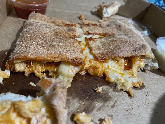 Buffalo Chicken Calzone