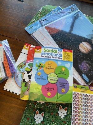 New(er) social emotional workbook, lots of great activities inside!