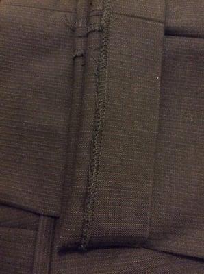 Kim's Professional Suit Slack Pant Hemming with Original String