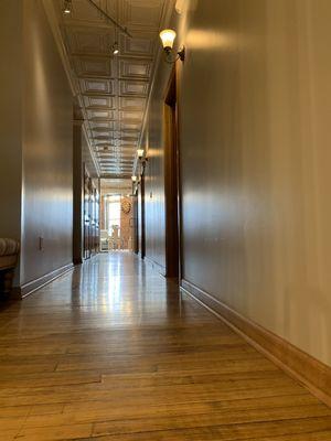 Hallway To Spa Rooms