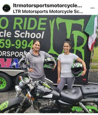 we did it !! Bikers for ever now