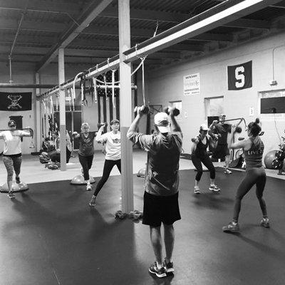 Circuit training class