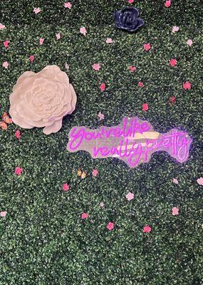 #Selfie wall (And, thank you!)