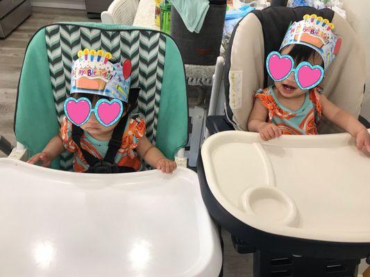 Birthday party Ma. Faranak threw for our girls