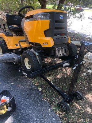Cub Cadet deck repair