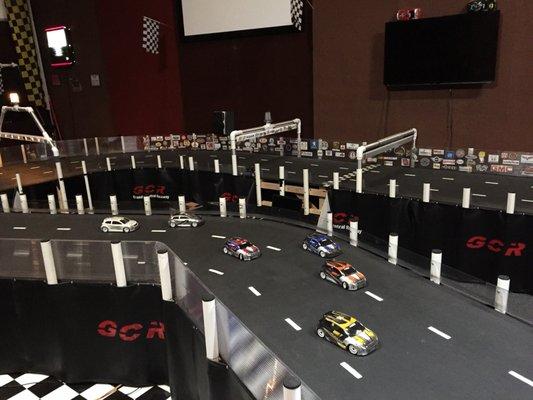 Two different tracks for double the fun.