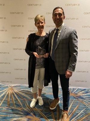 Patricia Nadim and Century21 CEO