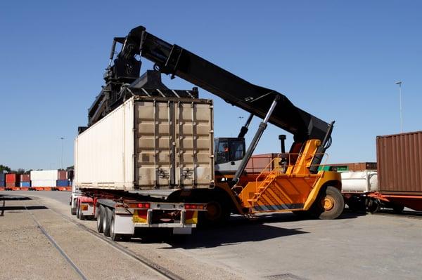 Ideal Transfer provides transoading of project cargo, trucking, heavy equipment rental and sales, as well as container storage.