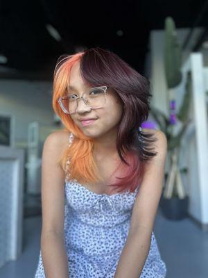 Sunrise and sunset colors