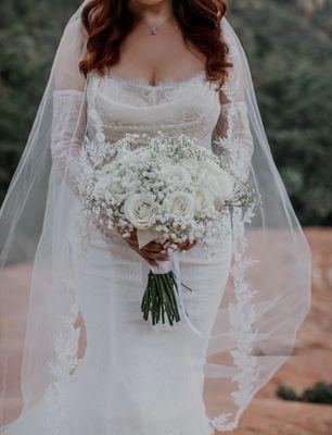 Wedding flower bouquet