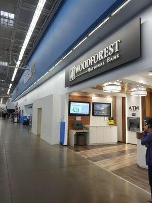 A desert wouldn't help. Wood forest?