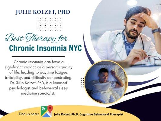 Best Therapy for Chronic Insomnia NYC
