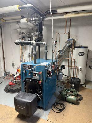 Mega steam boiler