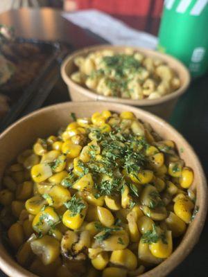 Street and Mac and cheese