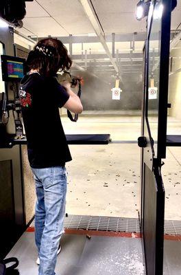 Trying out my new 12 gauge.