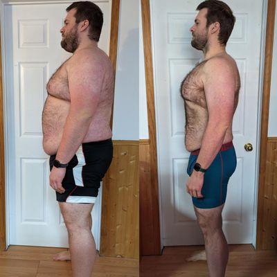 1 year transformation