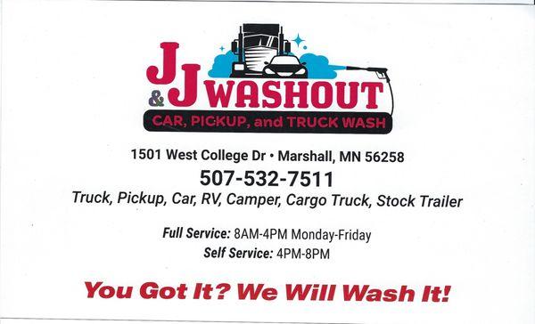 Best Semi Truck Trailer Wash and Washout in Town.
We also wash your cars and pickups.