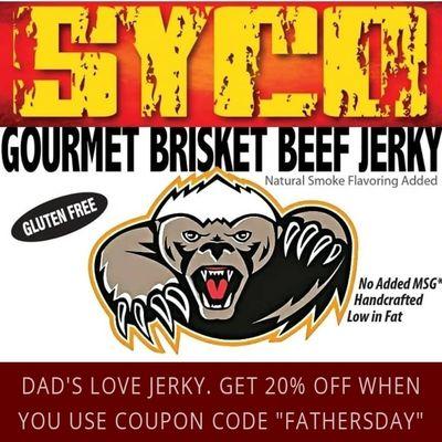 Amazing Craft Gourmet Brisket Beef Jerky. Super tasty and they shows it's made in Kern County.