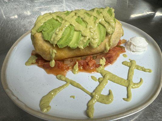 Our signature chimichanga