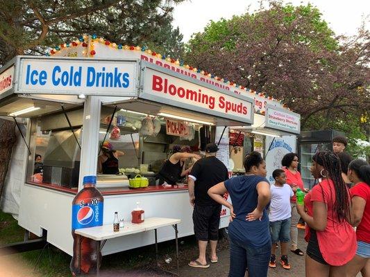 Little Debbie's Concession Wagon