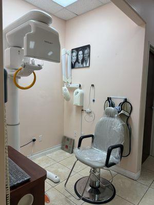 Where the X rays are being done