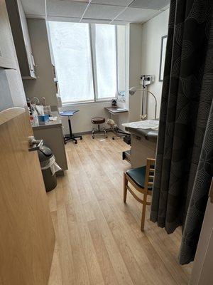 Exam room at PWOG