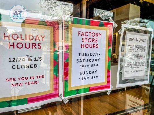 Store Hours: 10AM-5PM, Tuesday-Saturday