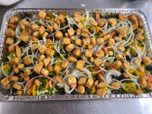 Try one of our salad trays for your next gathering!