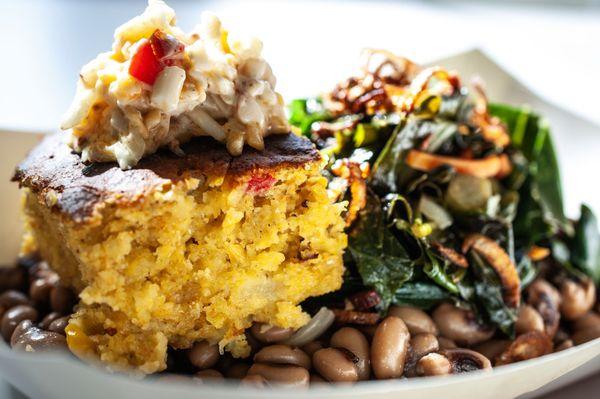 Sweet Mae's heirloom pimento cheese cornbread mix.