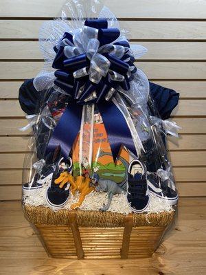 Creatively arranged and finished with a beautiful bow