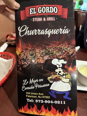 La Churrasqueria Del Gordo