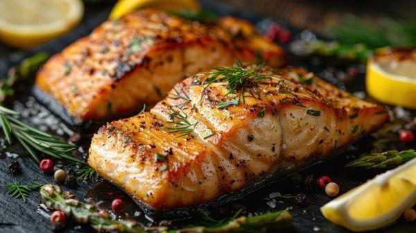 Salmon grill