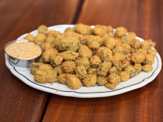 Deep-Fried Okra