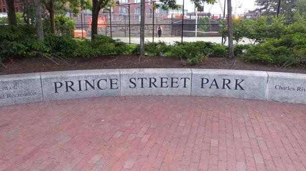 Prince Street Park in Boston's North End