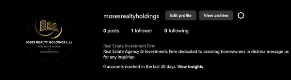 Moses Realty Holdings